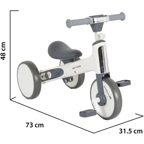 Byox balance bike learn to ride 2in1 &amp;ndash; white Slike