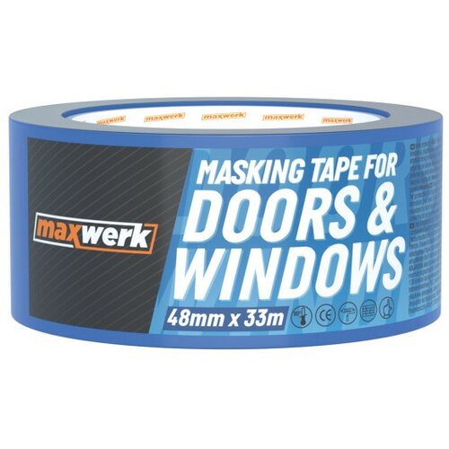 Maxwerk traka krep za zaštitu vrata i prozora 48mm x 33m Cene