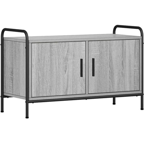  TV ormar 79 5 x 33 x 50 cm Siva Sonoma Konstruirano drvo - Siva Sonoma 79 5 x 33 x 50 cm Slike