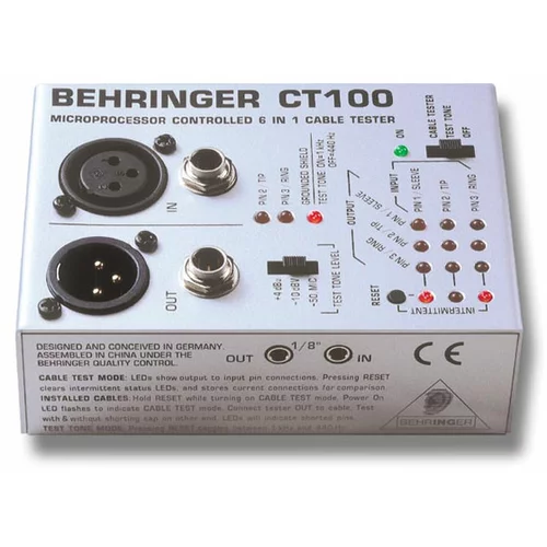 Behringer CT100 Tester za kable