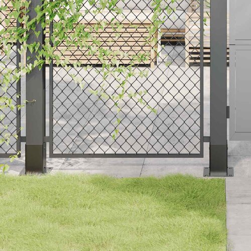 vidaXL Post Bases Square 12 kosov Antracit 91x91 mm Cene