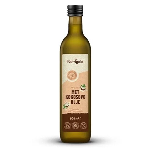 Nutrigold MCT kokosovo ulje 500ml Slike