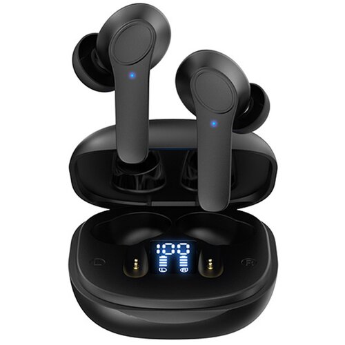 Venisymlis Brezžične slušalke Bluetooth 5.0 z mikrofonom, vodoodporna torbica za polnjenje, v ušesu, (22102014) Cene