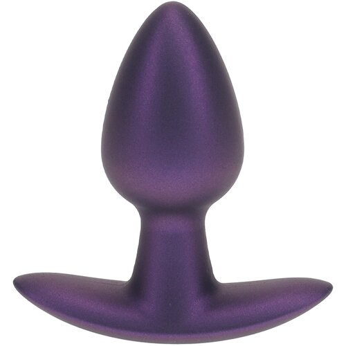 Ouch Smooth Silicone Anal Plug Small Metallic Purple Cene
