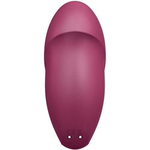 Satisfyer Tap &amp;amp; Climax 1 Red Slike