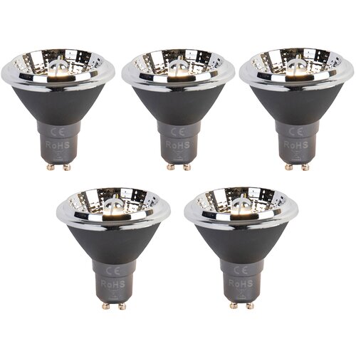 LUEDD Komplet 5 LED žarnic GU10 s 3-stopenjsko zatemnitvijo Dim-to-Warm AR70 6W 320lm 2000-3000K Cene