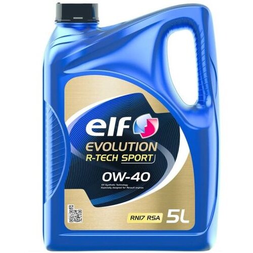 ELF motorno olje Evolution R-TECH SPORT 0W-40, 5L Slike