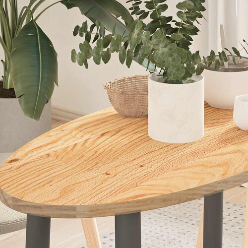 vidaXL mizna plo&scaron;ča 80x40x2 cm trdna hrastovina ovalna Cene