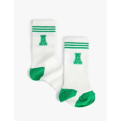 Koton College Socks Socket with Letters Embroidered