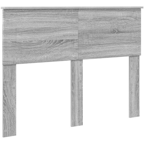  Okvir za krevet s uzglavljem Siva Sonoma 135 x 190 cm Slike
