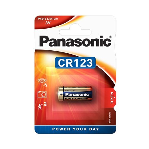 Panasonic CR123 3V litijumska baterija Slike