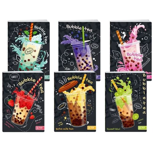 Play Premium 50 Bubble Tea A4 Karo &amp;scaron;kolska sveska Slike
