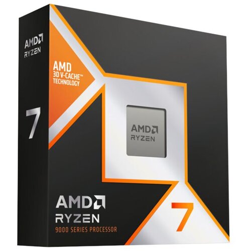 AMD CPU Desktop Ryzen 7 8/16T 9800X3D (5.2GHz,104MB,120W,AM5) box, with Radeon Graphics Cijene