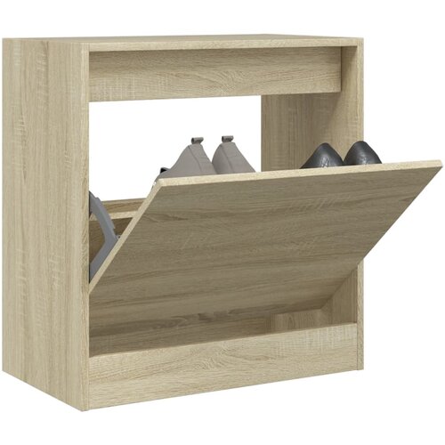  The Living Store Omarica za čevlje sonoma hrast 60x34x63,5 cm inženirski les - Omarica Za Čevlje, (21442358) Cene