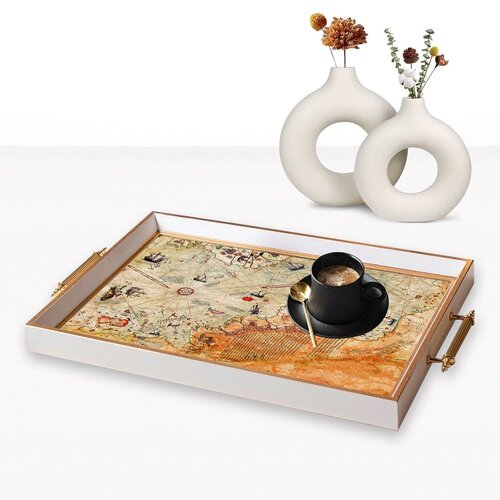 Aberto Design Poslužavnik TPB9903 50 x 29 x 3.5 cm, Šareni Cene