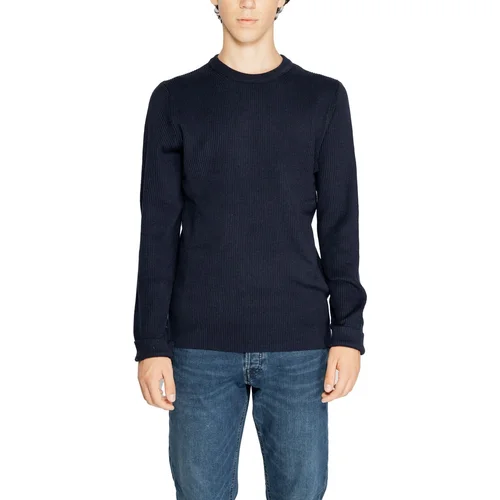 Jack & Jones Jjeperfect Knit Crew Neck Sn 12257771 Plava