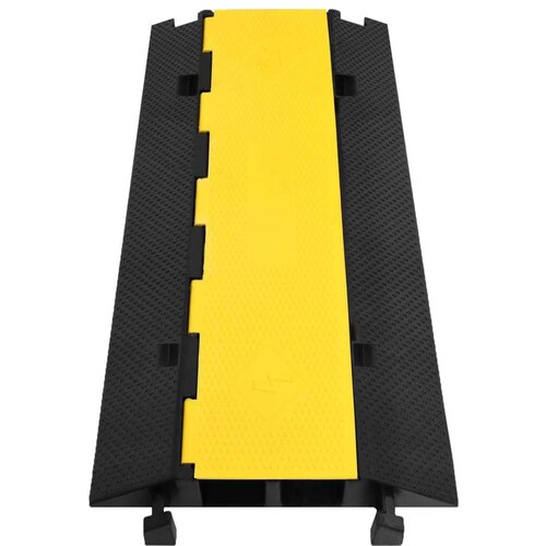 VidaXL Rampa za za&amp;scaron;titu kabela s 2 kanala 100 cm gumena Slike