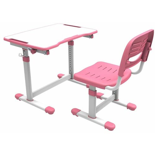 Moye grow together - set chair and desk pink Slike