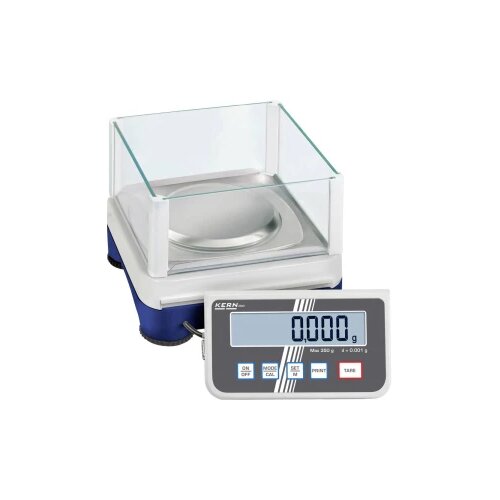 Kern PCD 250-3 precizna vaga Opseg mjerenja (kg) 250 g Mogućnost očitanja 0.001 g strujni pogon, baterijski pogon, pogon Cijene