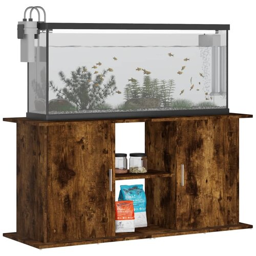  Stalak za akvarij boja hrasta 121x41x58 cm konstruirano drvo Slike
