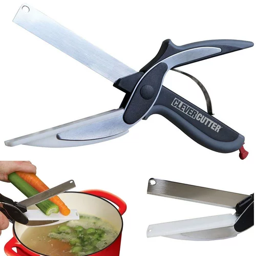  Škarjast nož - kuhinjske škarje za zelenjavo, meso in sadje