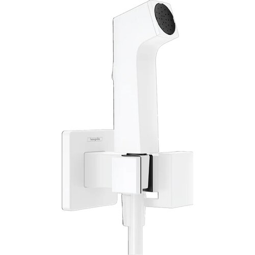 Hansgrohe ecosmart e higijenski tuš za toplu vodu sa držačem za tuš i tuš crevom bela mat 29233700 Slike
