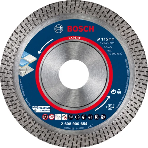 Bosch 2608900654 EXPERT HardCeramic dijamantna rezna ploča promjer 115 mm 1 St.