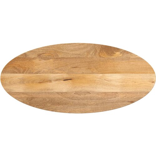 vidaXL Mizna plošča 90x40x2,5 cm ovalna trden mangov les Cene