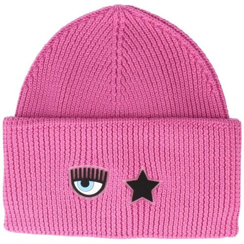 Chiara Ferragni EYE/STAR SILICON PATCH WOOL Ružičasta Slike