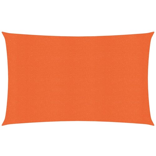 vidaXL Senčno jadro 160 g/m² oranžno 2x4,5 m HDPE Cene