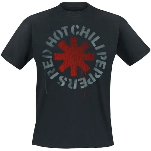 Red Hot Chili Peppers Košulja Stencil XL Crna