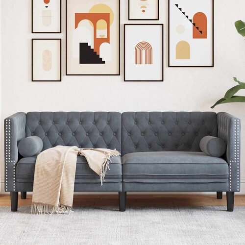  Dijamantni Tamno siva 174 x 74.5 x 70.5 cm Baršun Cijene