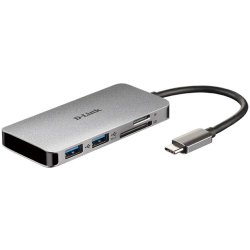 D-link 6-in-1 USB-C Hub, DUB-M610, Card Reader Cijene