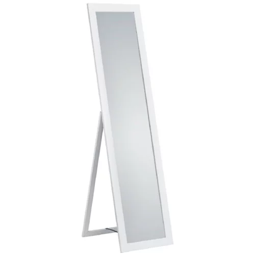 Tri O Samostoječe ogledalo Tina (40 x 160 cm, z okvirjem bele barve)