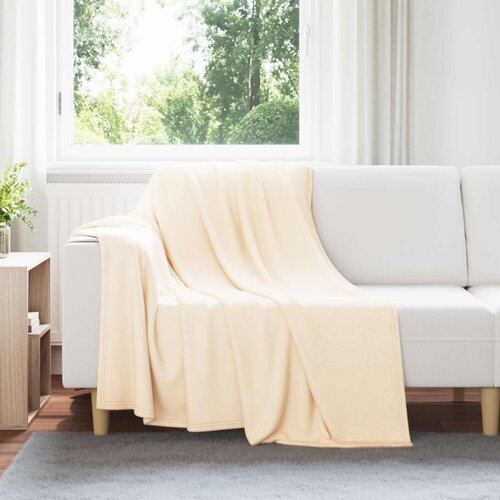  Odeja krema 200 x 150 cm Flis, (5000288310) Cene