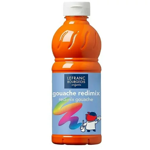  Redimix tempera Lefranc & Bourgeois (500 ml, barva: oranžna)
