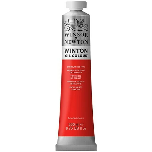 WINSOR & NEWTON Winton Uljana boja (Kadmij crveno, 200 ml, Tuba)