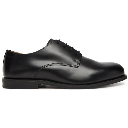 Calvin Klein Nizki čevlji Ess Rubber Derby Lth HM0HM02056 Črna Cene
