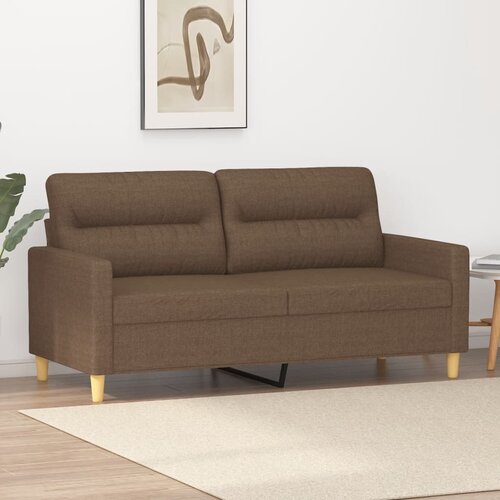  The Living Store Dvosed rjav 140 cm blago - Kavč Dvosed, (21501705) Slike