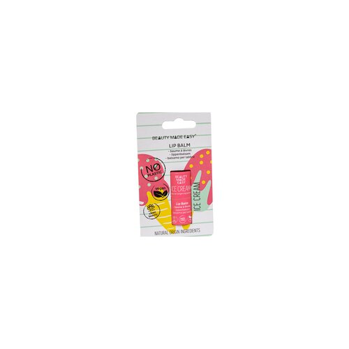 BEAUTY MADE EASY paper tube lip balm summertime - ice cream Slike