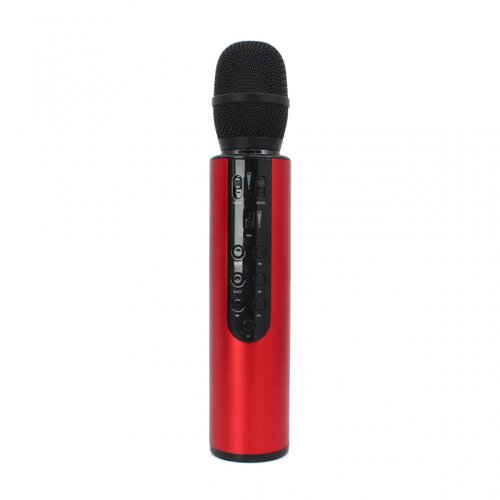  bluetooth mikrofon M6 crveni Slike