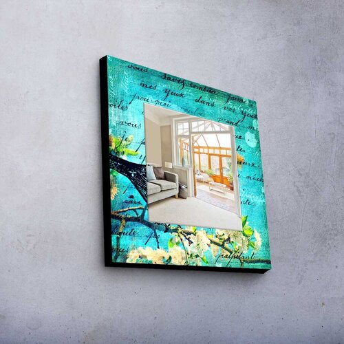 Wallity Zidno ogledalo MA-048, 50x50cm Cijene