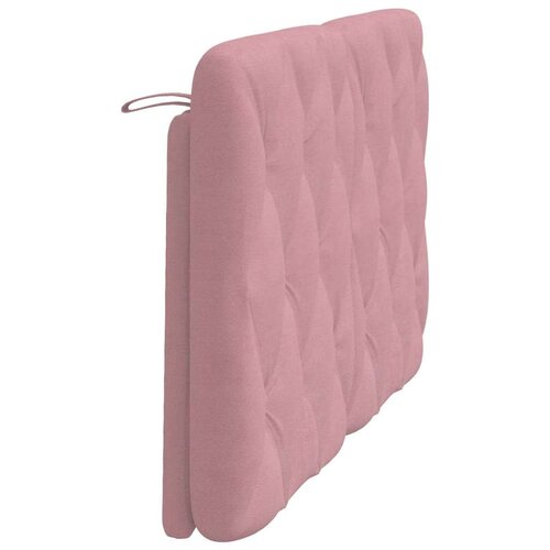 vidaXL Vzglavna stranica roza 140 cm žamet Cene