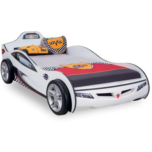 Cilek Coupe auto krevet beli Slike