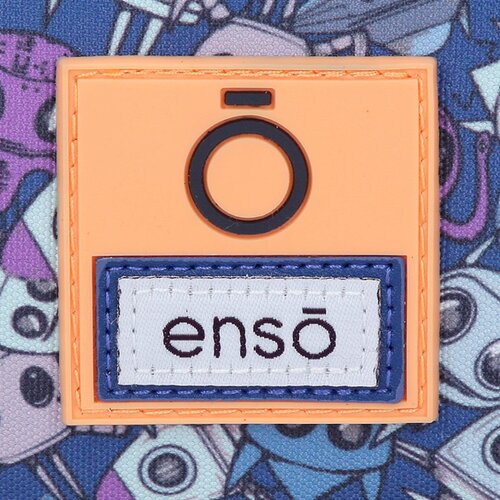 Enso New Friends prazna pernica sa 3 pregrade - Plava ( 98.943.21 ) Slike