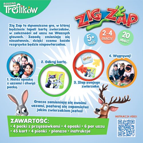  IGRA - ZIG ZAP Treflik Family Trefl 02821 Slike