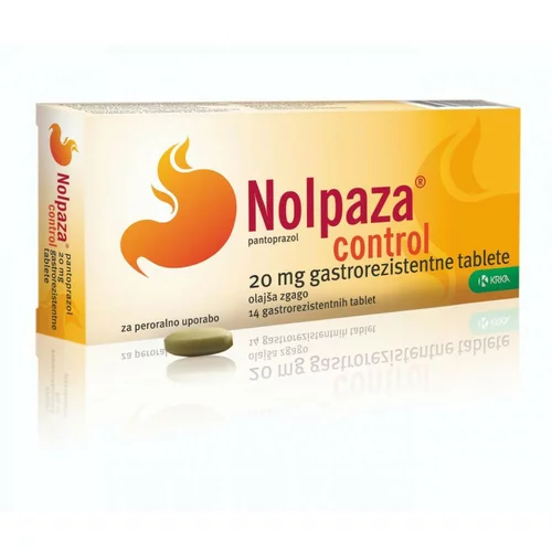  Nolpaza control, gastrorezistentne tablete