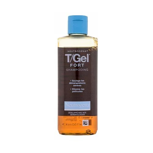 Neutrogena t/gel fort pomirjujoč šampon proti prhljaju in srbečemu lasišču 150 ml unisex