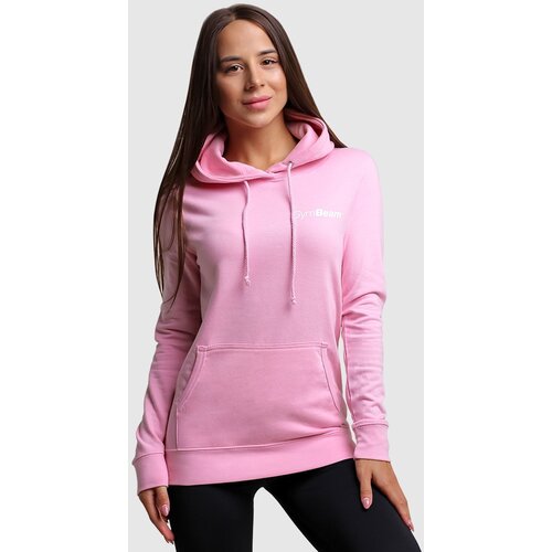 GymBeam Ženski duks PRO Hoodie Baby pink Slike