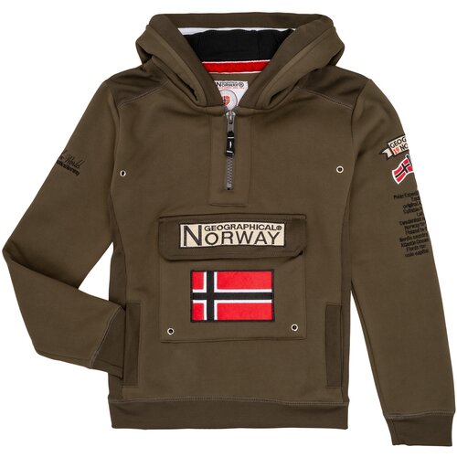 Geographical Norway Puloverji GYMCLASS Kaki Slike